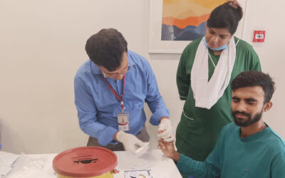 عثمان میموریل اسپتال میں مفت ہیپاٹائٹس کیمپ کا انعقاد