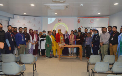 عثمان میموریل اسپتال میں “ایمپلوئی آف دی منتھ” اور “ڈیپارٹمنٹ آف دی منتھ” کی تقریب