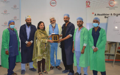  عثمان میموریل اسپتال، ملازمین کی خدمات کے اعتراٖف میں “ایمپلوئی آف دی منتھ” اور “ڈیپارٹمنٹ آف دی کوارٹر” ایوارڈز کی تقریب
