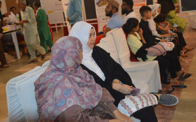 عثمان میموریل ہسپتال اور اوکھائی میمن جماعت کے تحت مفت میڈیکل کیمپ کا کامیاب انعقاد